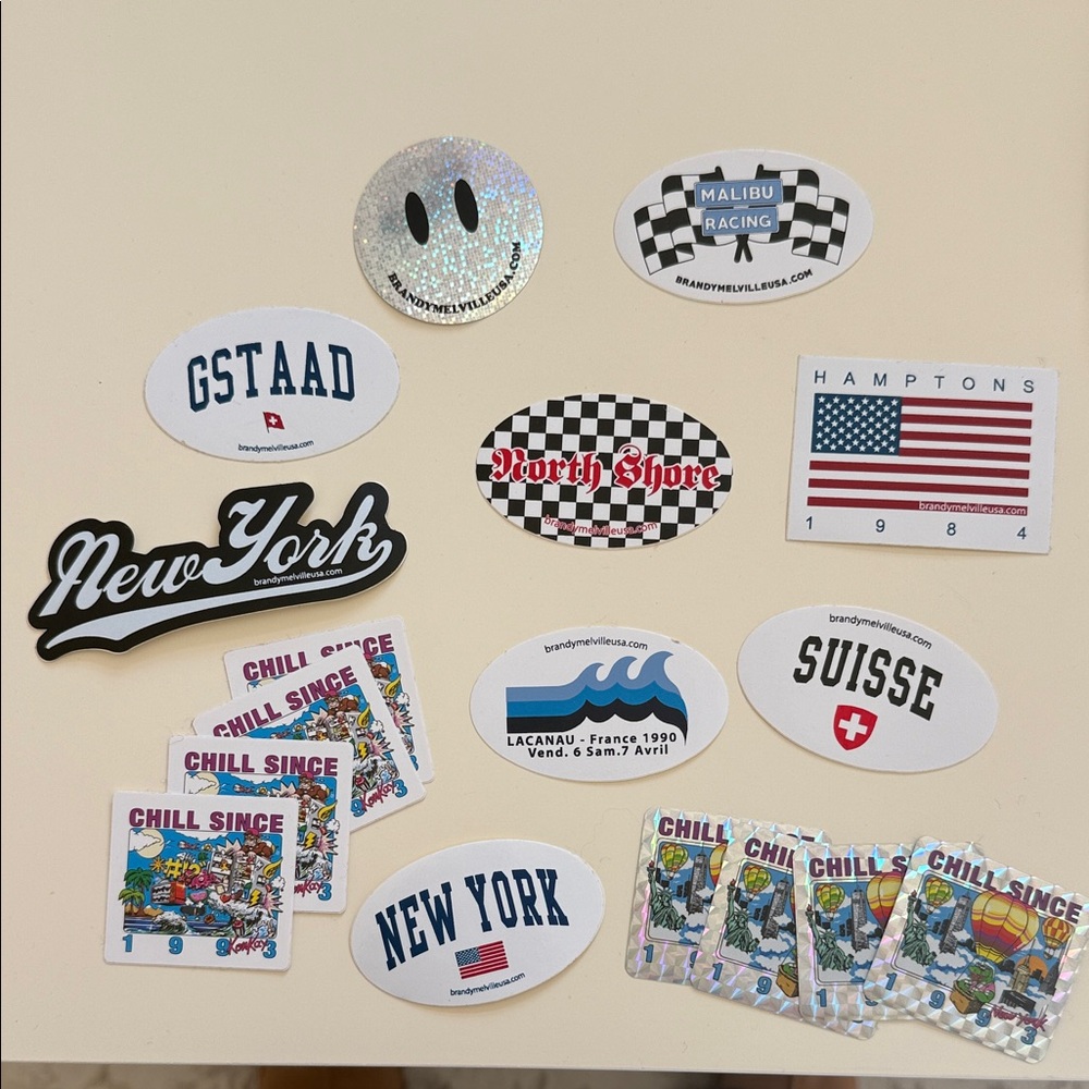 Assorted Brandy Melville Stickers!